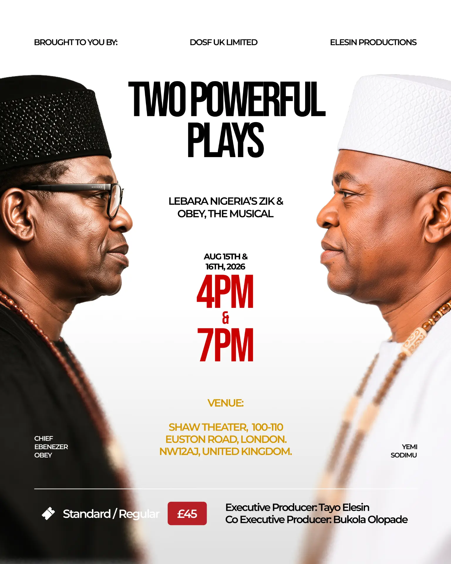 Two Powerful Plays, Face To Face