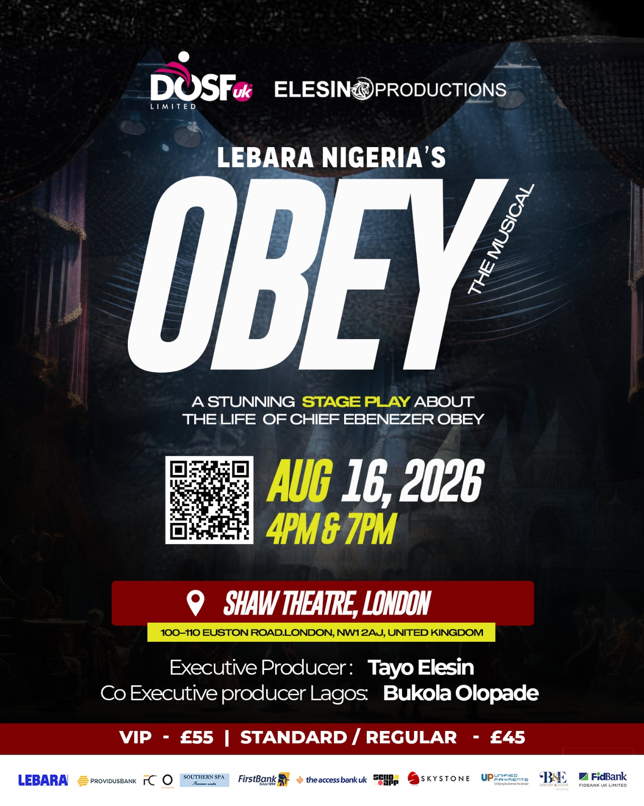 Obey The Musical, Main Poster